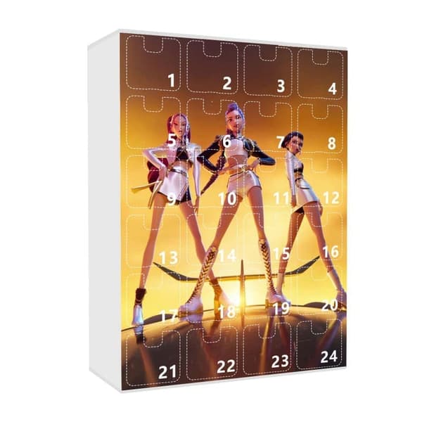 K-Pop Demon Hunters Adventskalender 2025 – 24 Nyckelringar K-Pop Demon Hunters Adventskalender 2025 – 24 Nyckelringar
